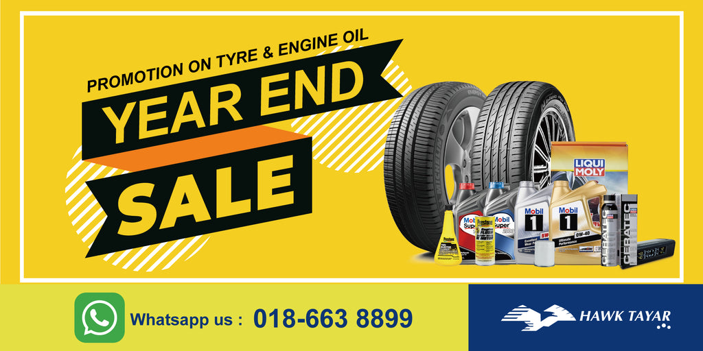 Hawk Tyre Year End Sale
