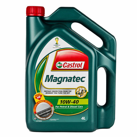 Engine Oils - Castrol Magnatec 10W40 - Hawk Tyre 