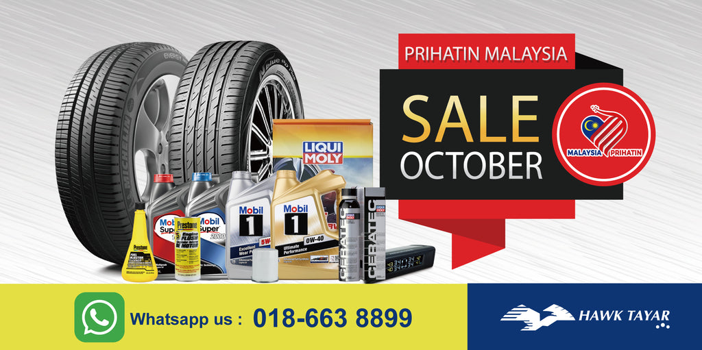 Hawk Tyre Prihatin Malaysia October Promotion