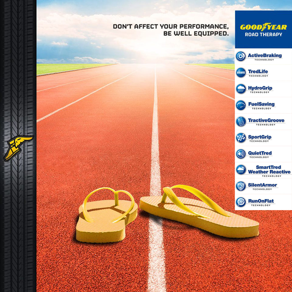 The technology behind the Goodyear tyres