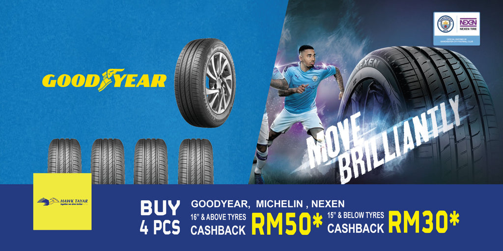 GOODYEAR AND NEXEN TYRE PACKAGE PROMOTION OCTOBER 2019