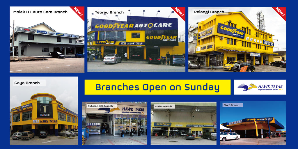 Open on Sunday Branches (7 Branches)