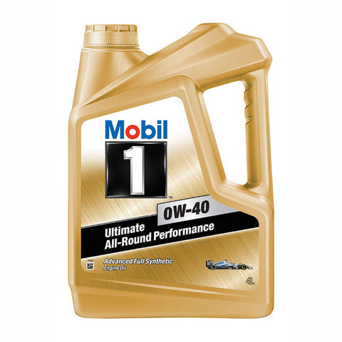 Engine Oils - Mobil 1 0W40 - Hawk Tyre 