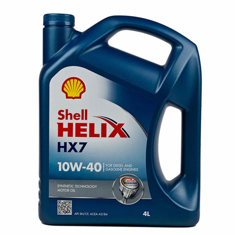 Engine Oils - Shell Helix HX7 10W40 - Hawk Tyre 